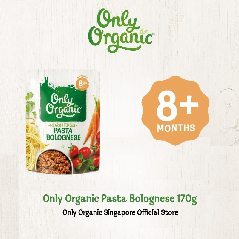 Only Organic Pasta Bolognese 170g- From 8 Months