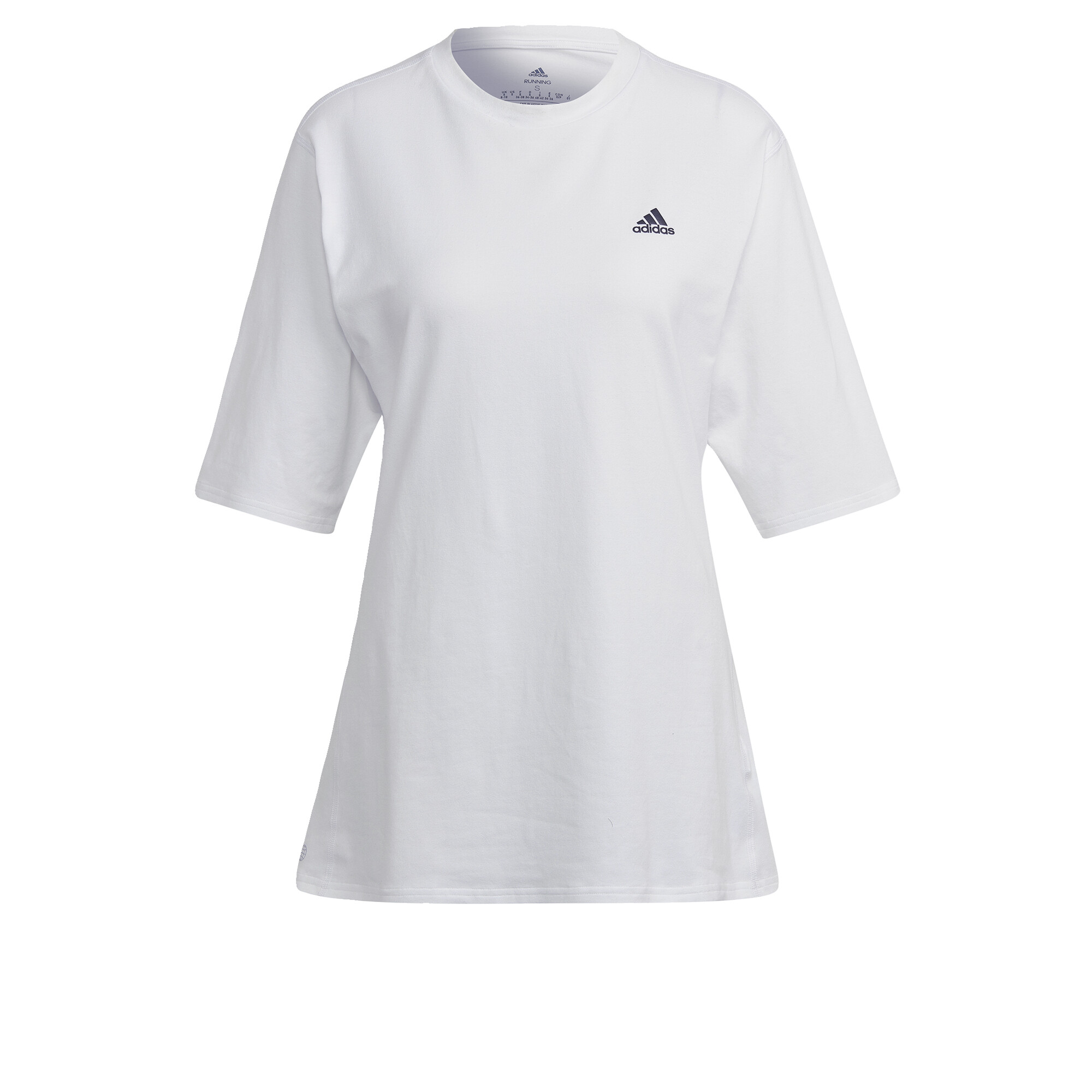 adidas Running Run Icons Made With Nature Running Tee Women White HK9095