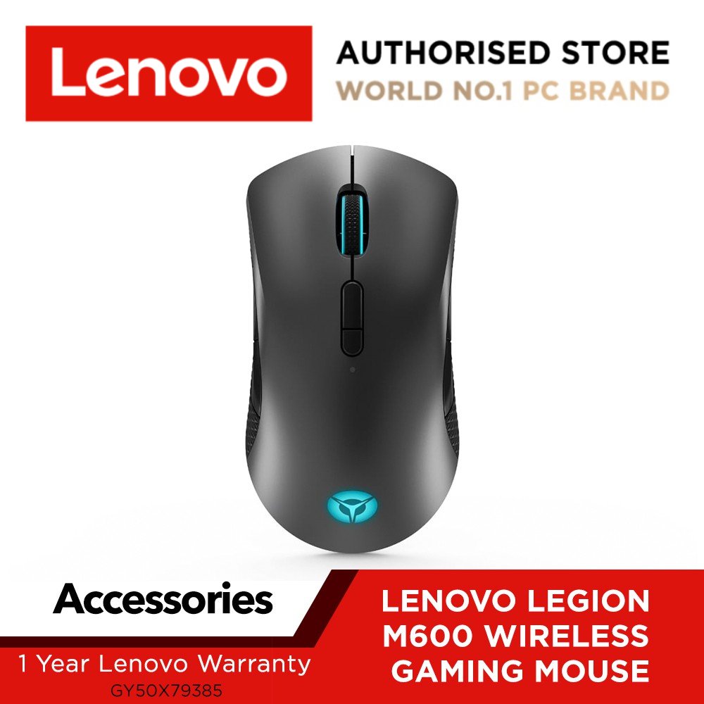 Lenovo Legion M600 Wireless Gaming Mouse | 1 Year Lenovo Warranty